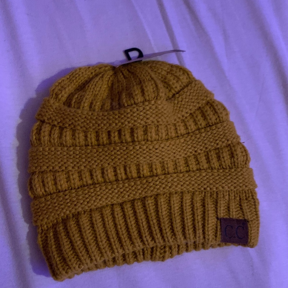 Brand new yellow hat